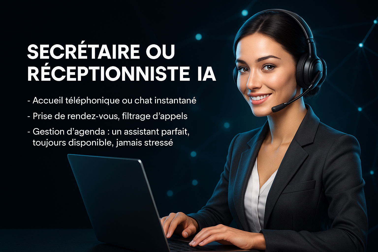 Secrétaire ou réceptionniste IA